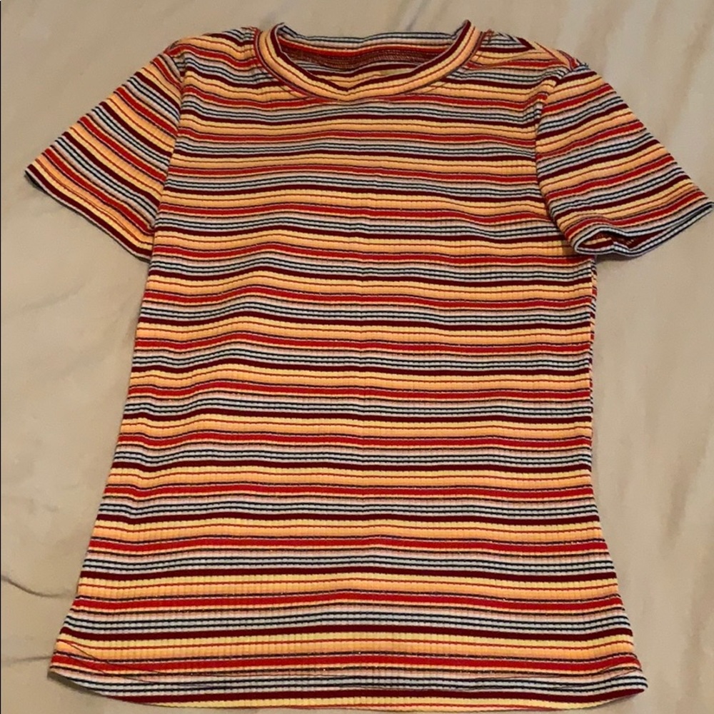 Multicolored fitted shirt